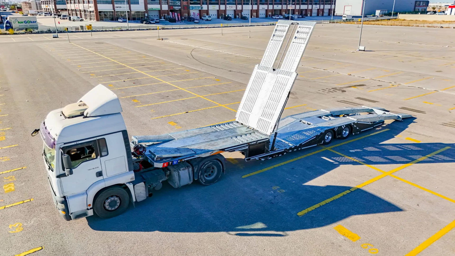 4 Car Transporter Trailer — STU Trailers