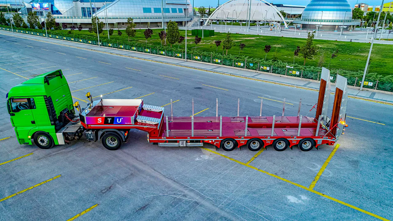 4 Axle Lowbed Trailer — STU Trailers