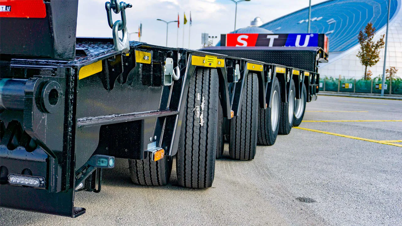 5 Axle Lowbed Trailer — STU Trailers