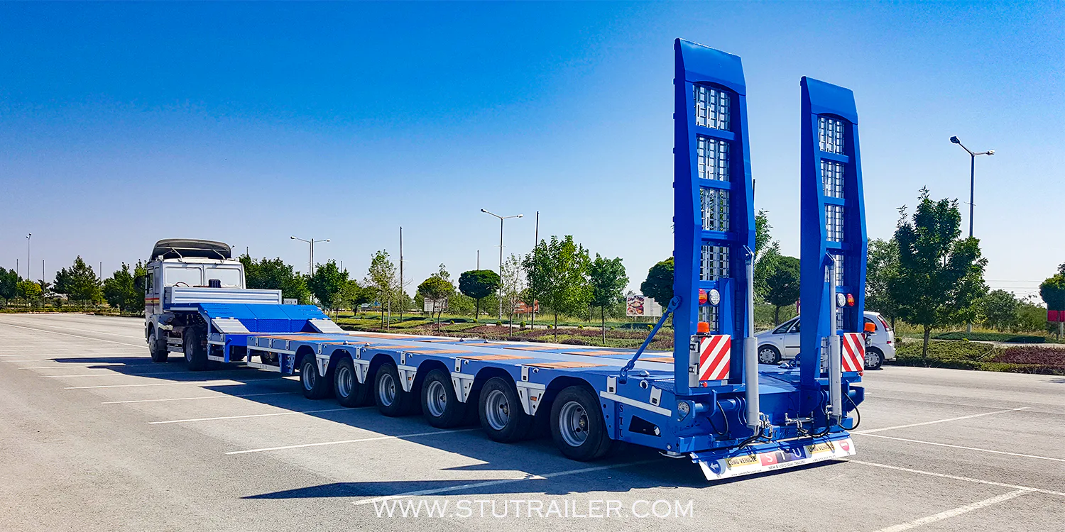6 Axle Extendable Lowbed Trailer — STU Trailers