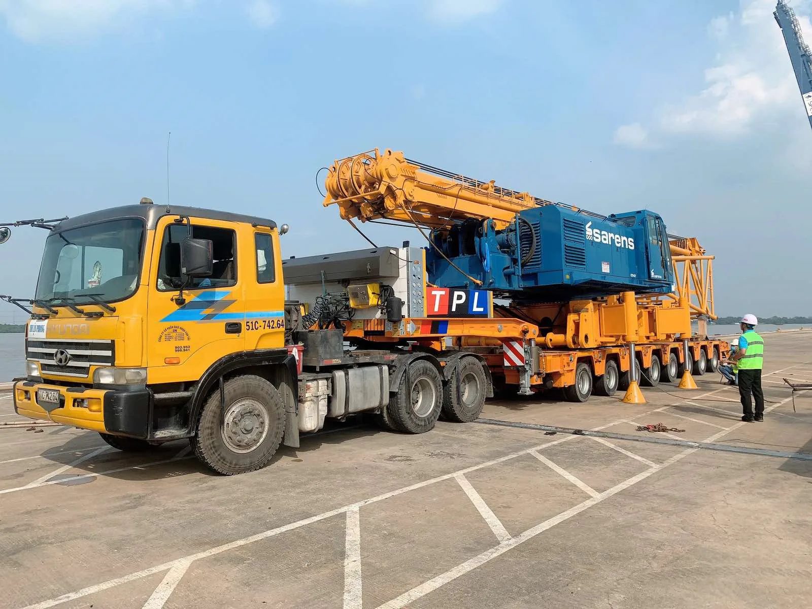 8 Axle Extendable Lowbed Trailer — STU Trailers