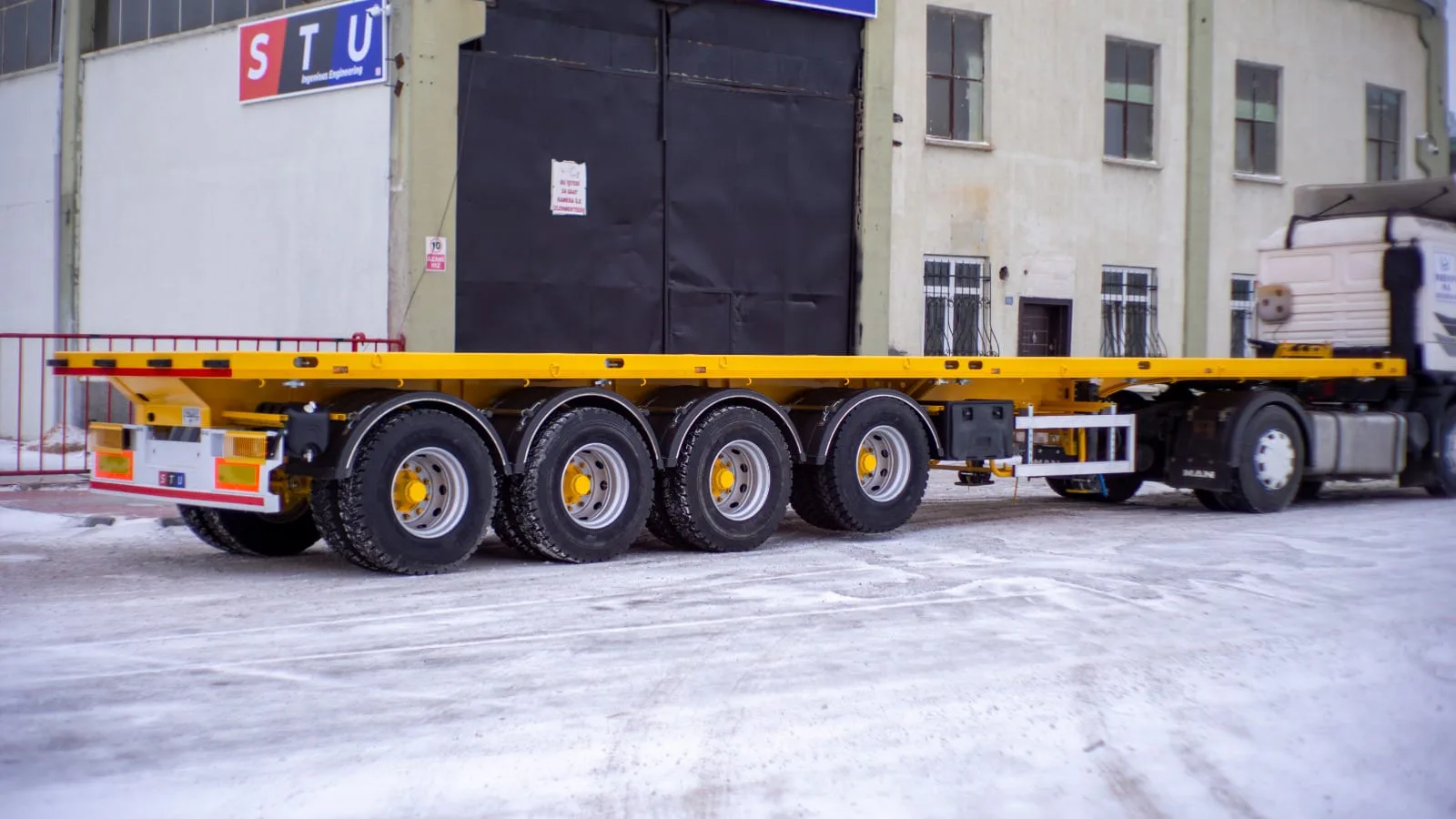 4 Axle Flatbed Trailer — STU Trailers